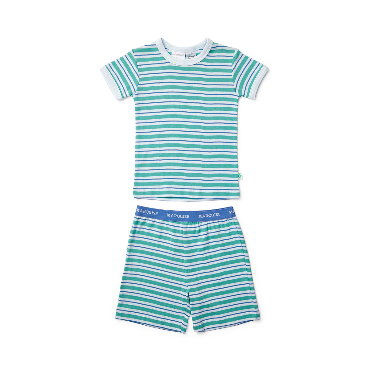 Surfer Stripe Short Sleeve Pyjama Set