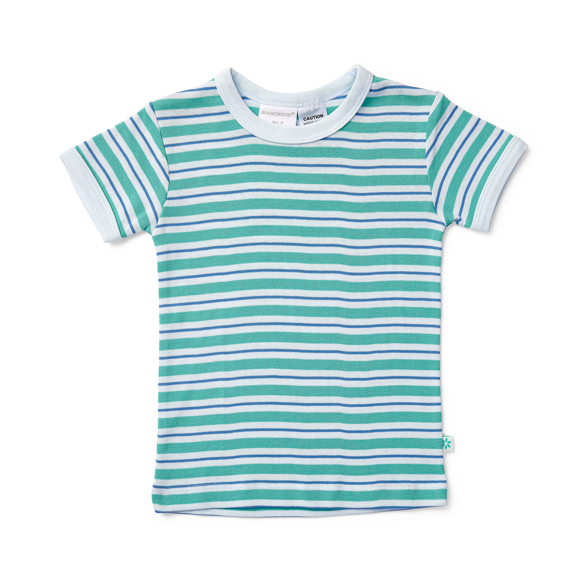 Surfer Stripe Short Sleeve Pyjama Set