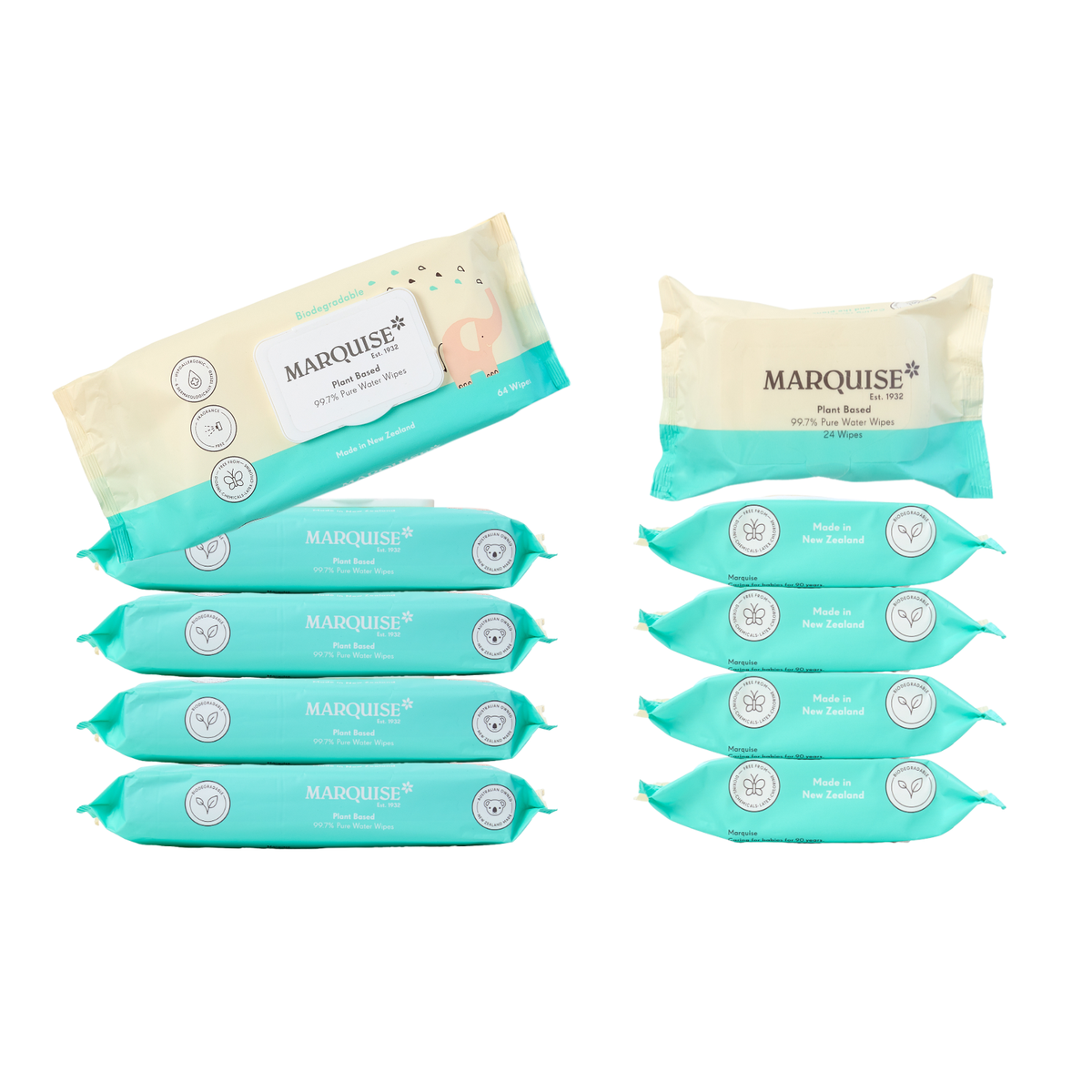 Marquise Eco Water Wipes Starter Pack