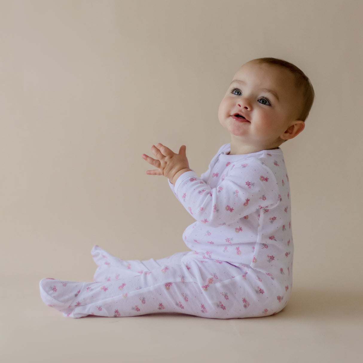 Everyday Essentials Floral Zipsuit