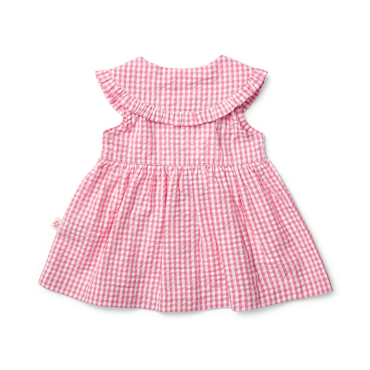 Little Bows Frill Collar Dress