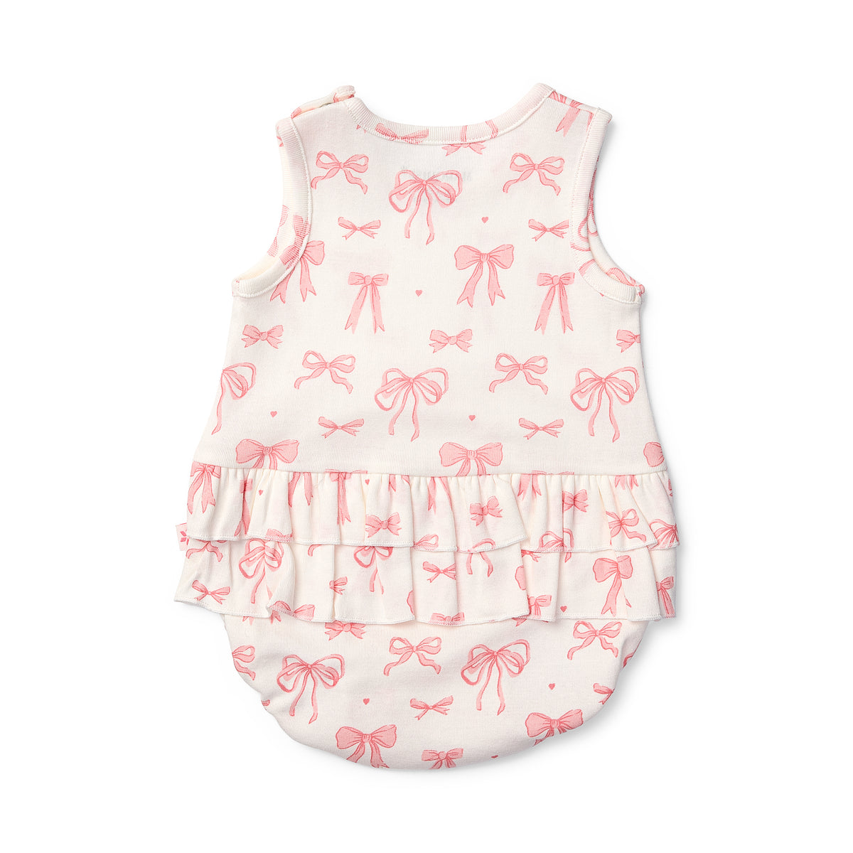Little Bows Ruffle Bodysuit