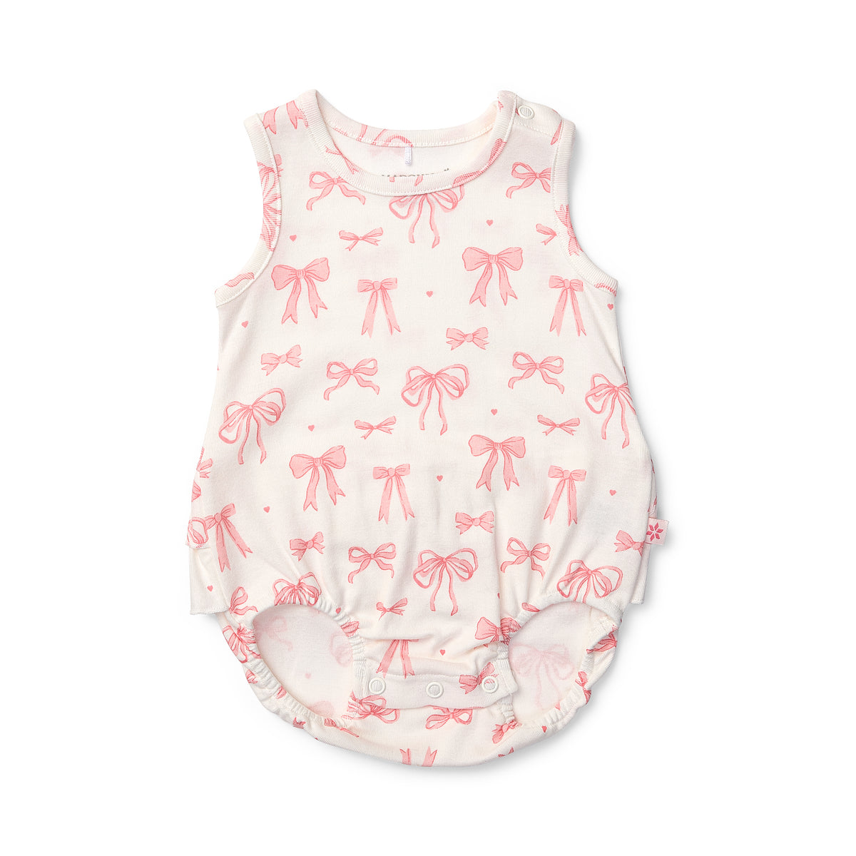 Little Bows Ruffle Bodysuit