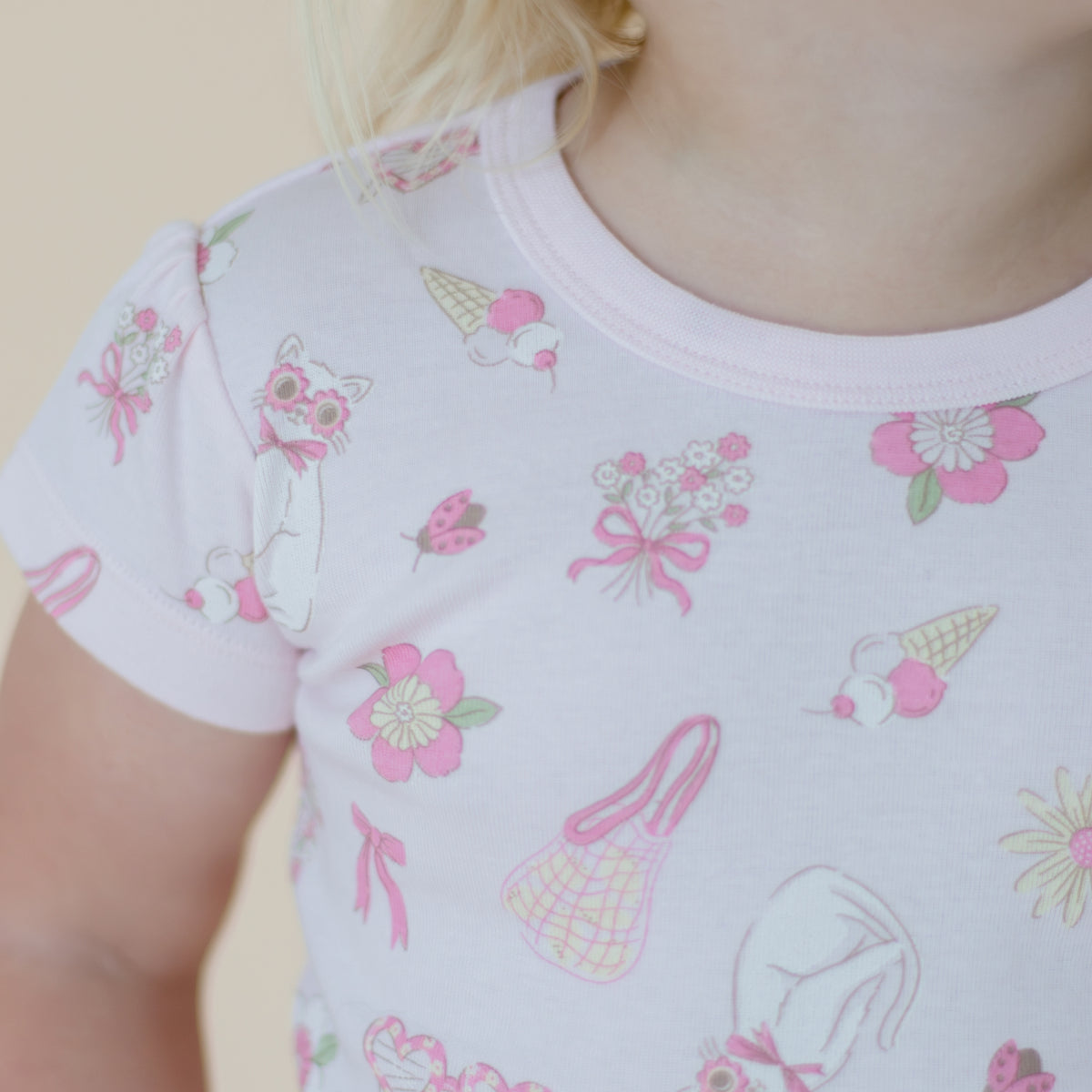 Garden Party Short Sleeve Pyjama Set