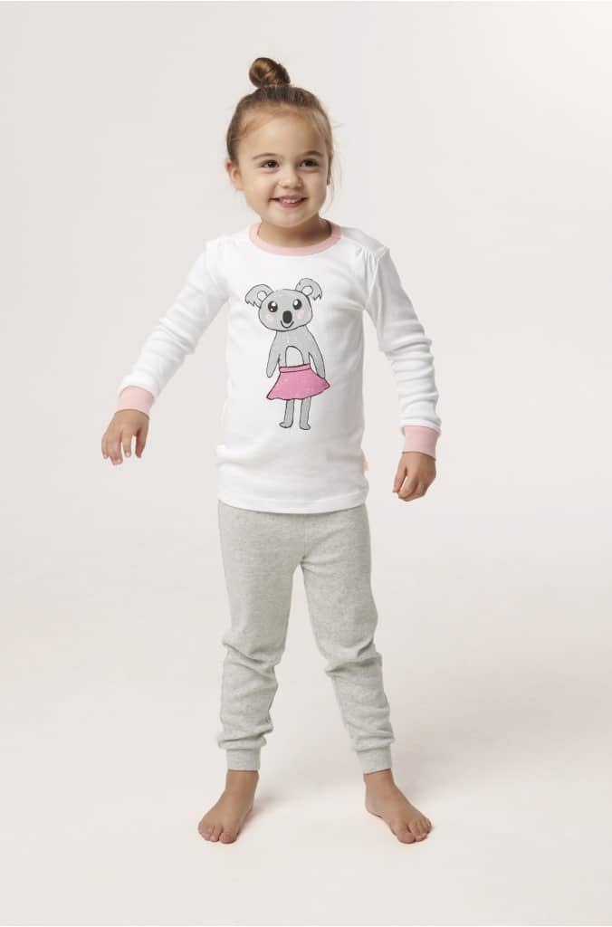 Girls Koala Pyjamas