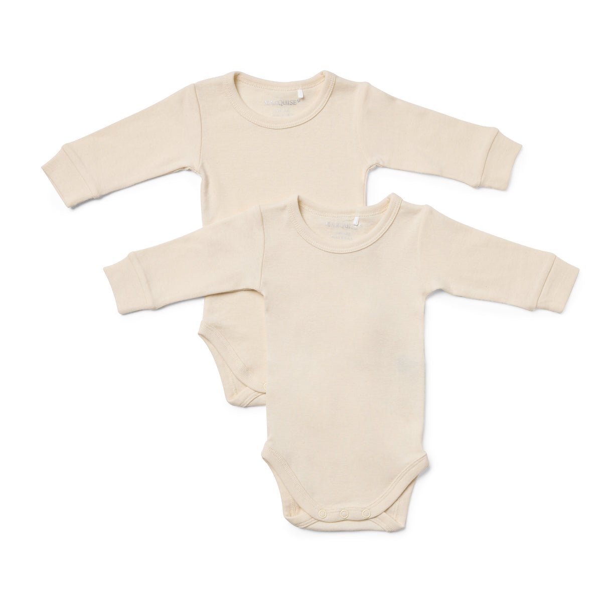 Baby Cotton Wool Bodysuit 2 Pack