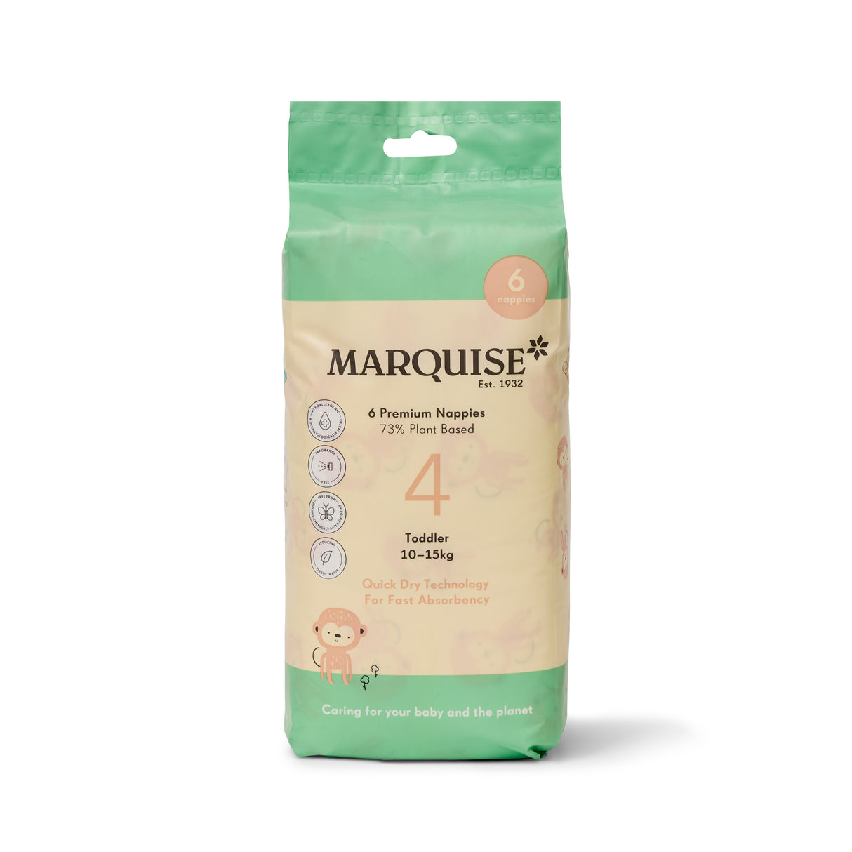 Marquise Hypoallergenic Nappies Sample 6pk
