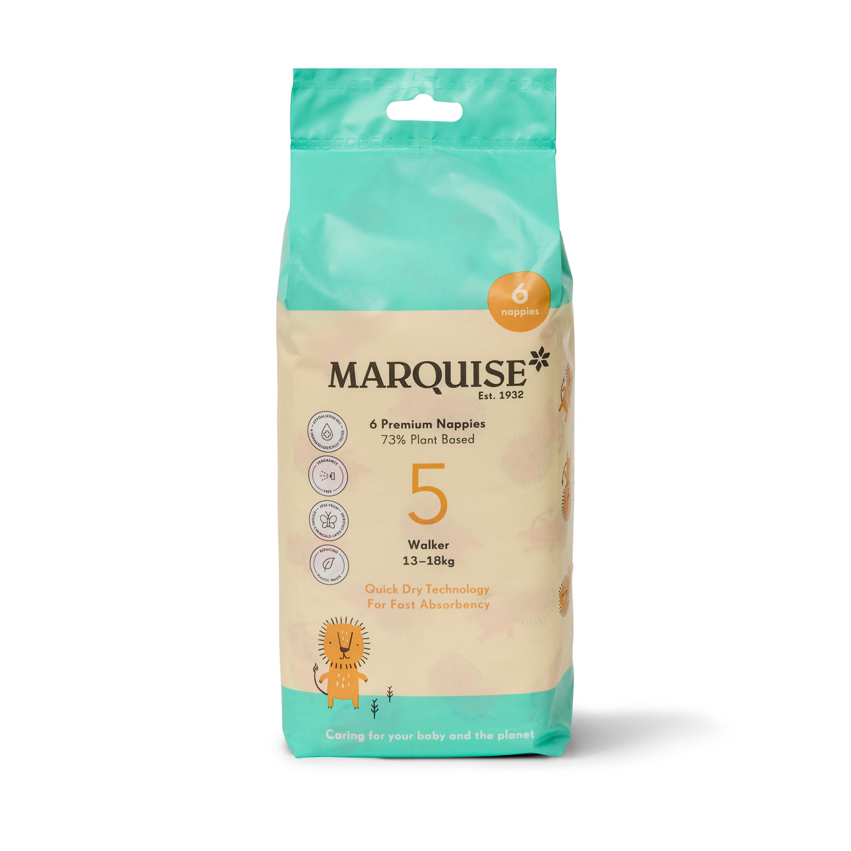 Marquise Hypoallergenic Nappies Sample 6pk