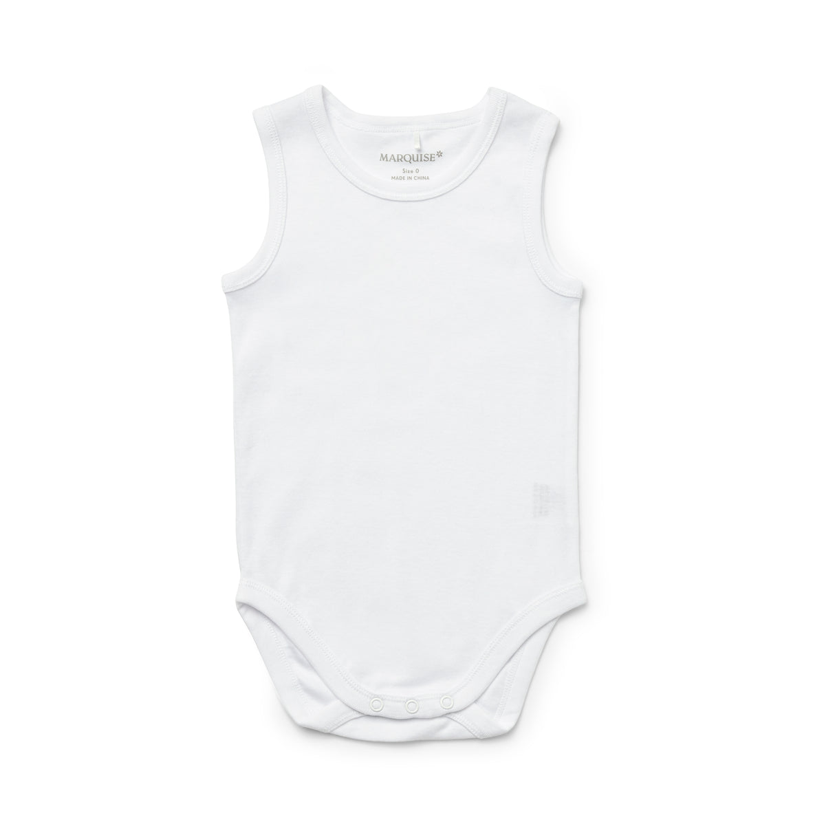 Baby Cotton Sleeveless Bodysuit 2 Pack