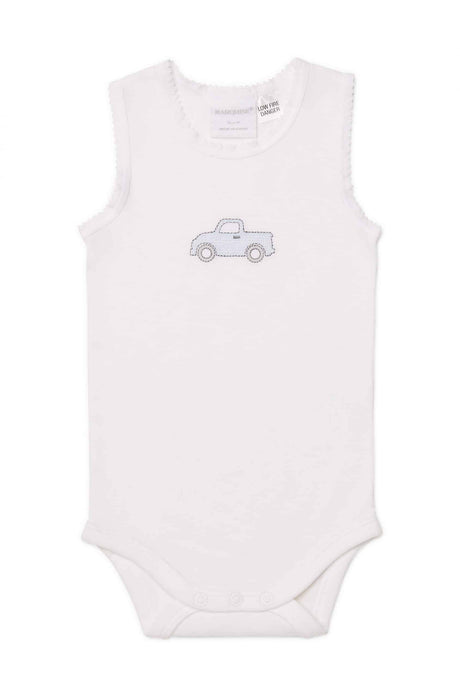 Boys Truck Bodysinglets 2 Pack