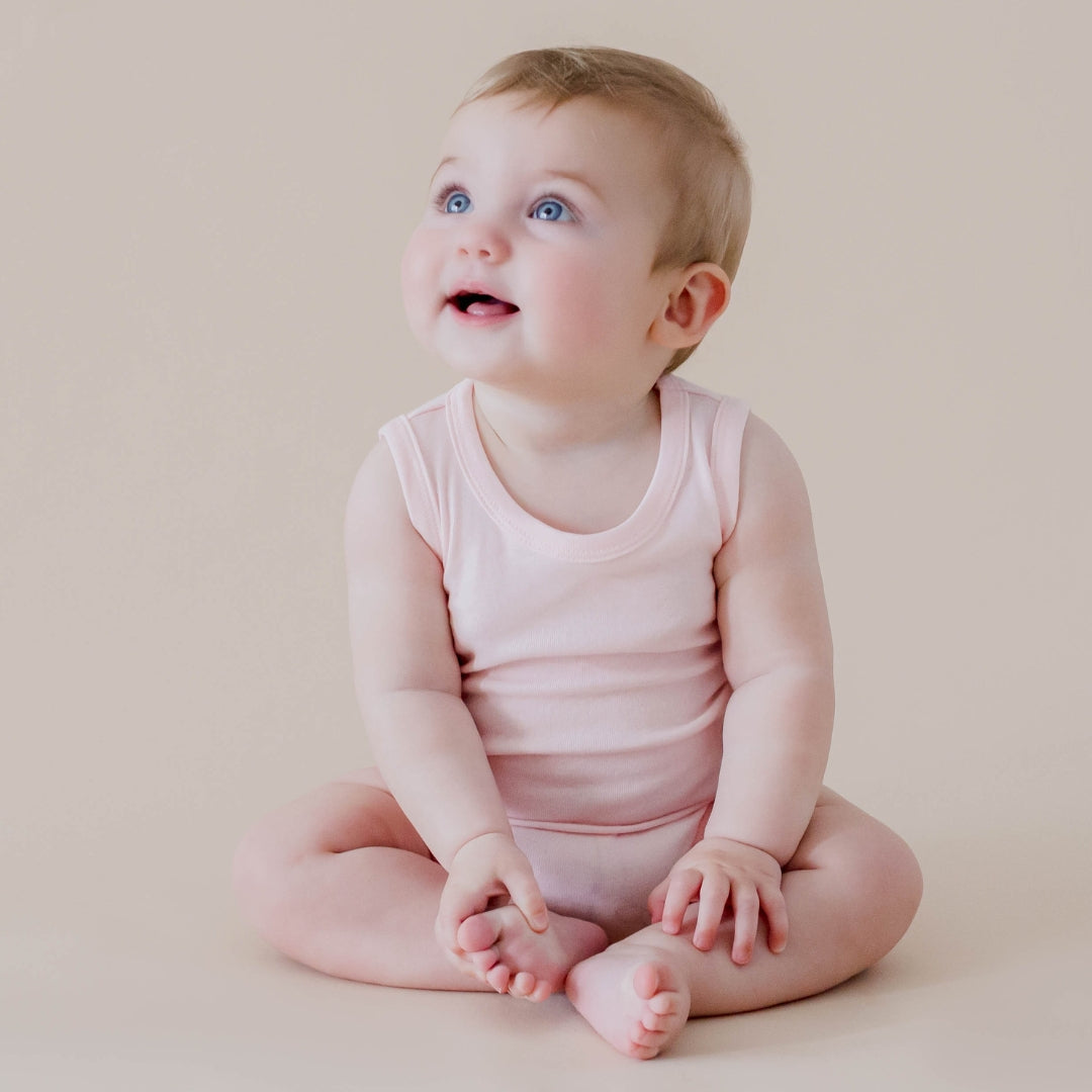 Everyday Essentials Strawberries Sleeveless Bodysuit 2 Pack