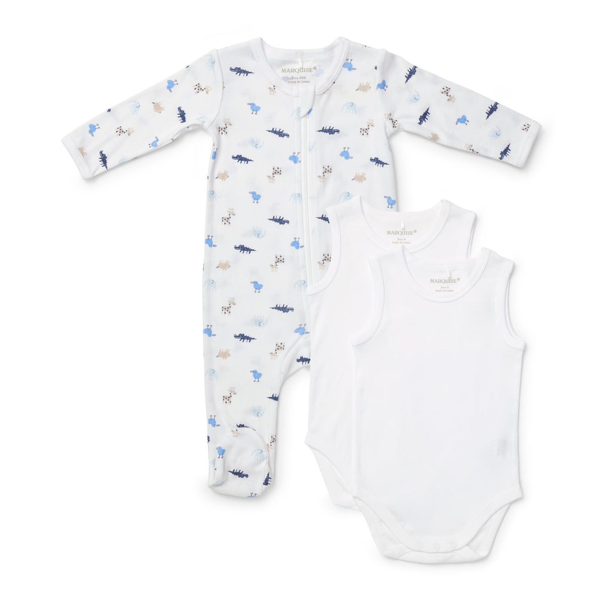 Child Zipfront Bodysuit main image 0