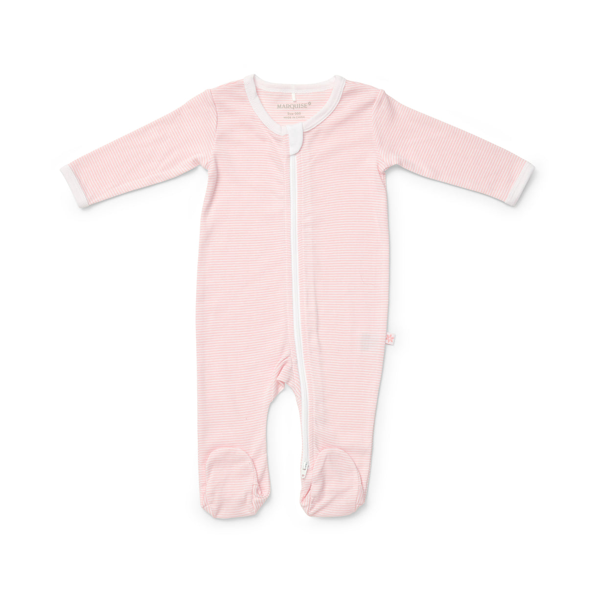 Everyday Essentials Pink Spot and Stripe Zipsuit 2 Pack