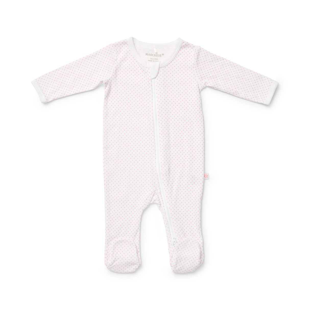 Everyday Essentials Pink Spot and Stripe Zipsuit 2 Pack