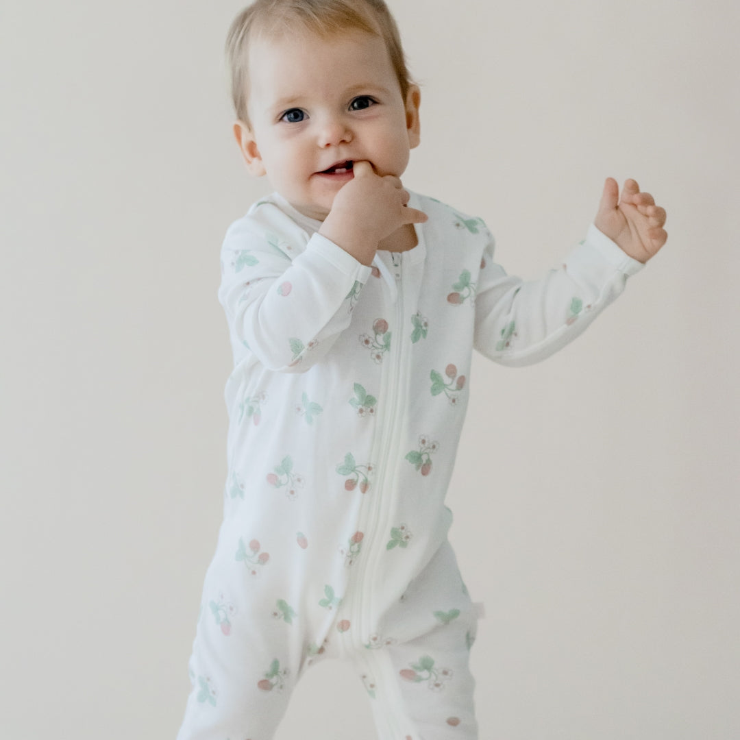 Strawberry Fields Cuffed Coverall