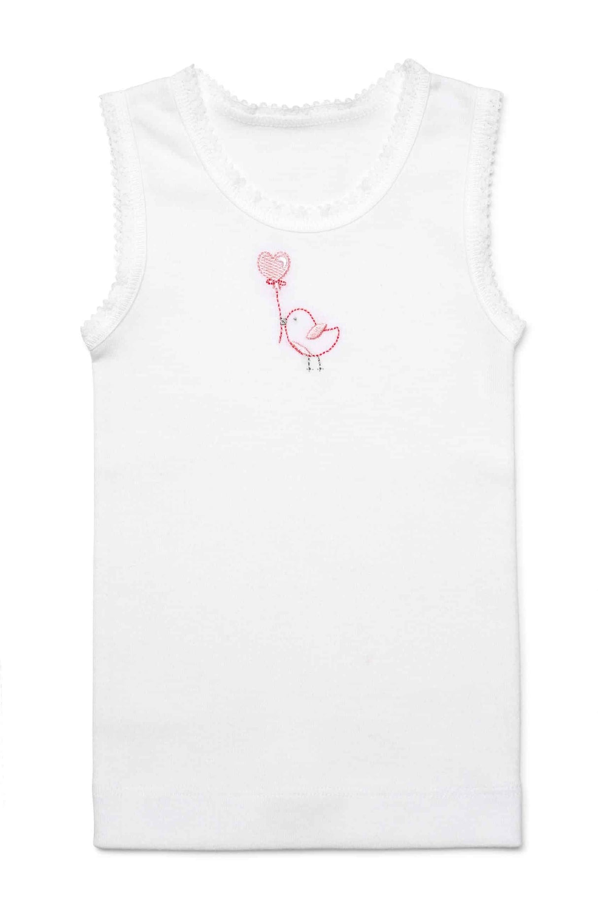 Girls Birdy Singlets 2 Pack