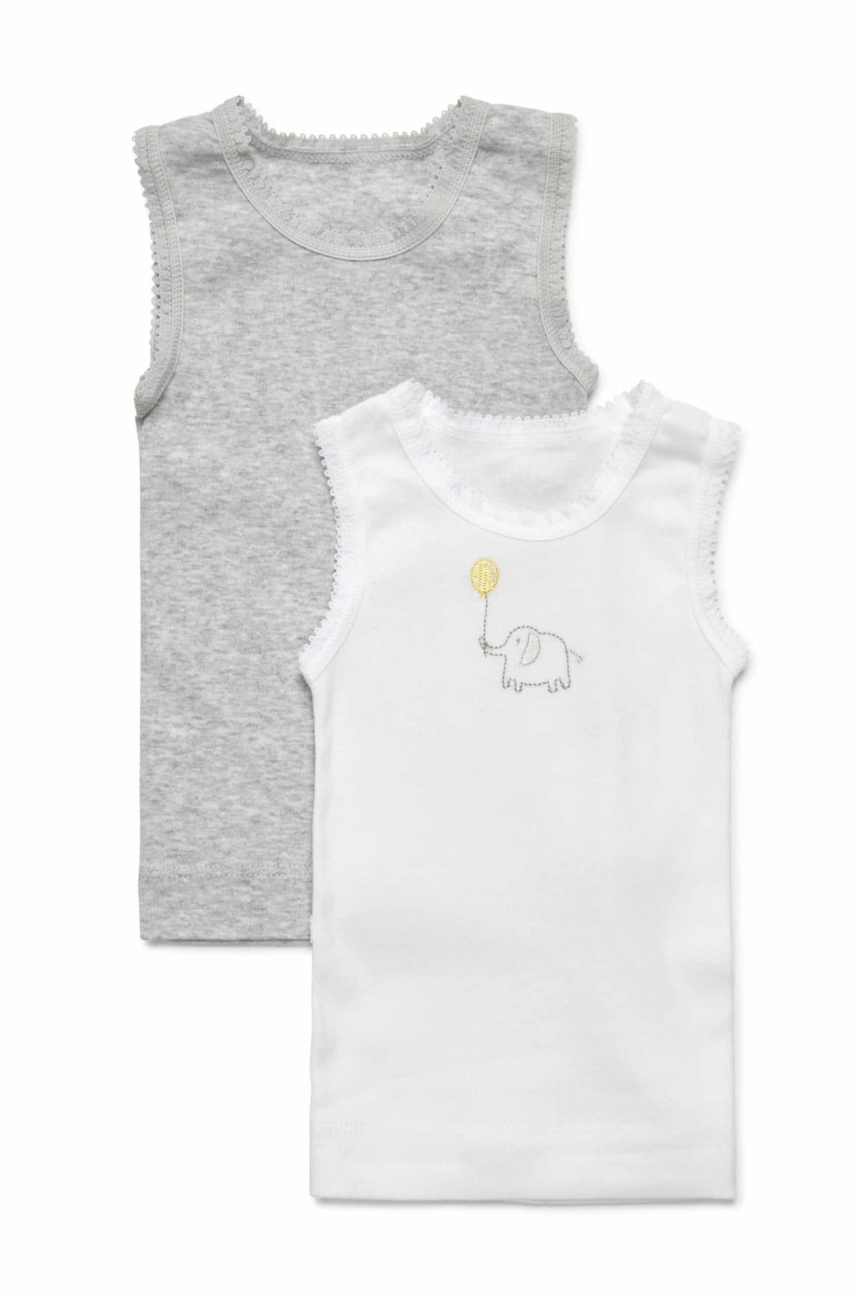 Elephant Unisex Singlets 2 Pack