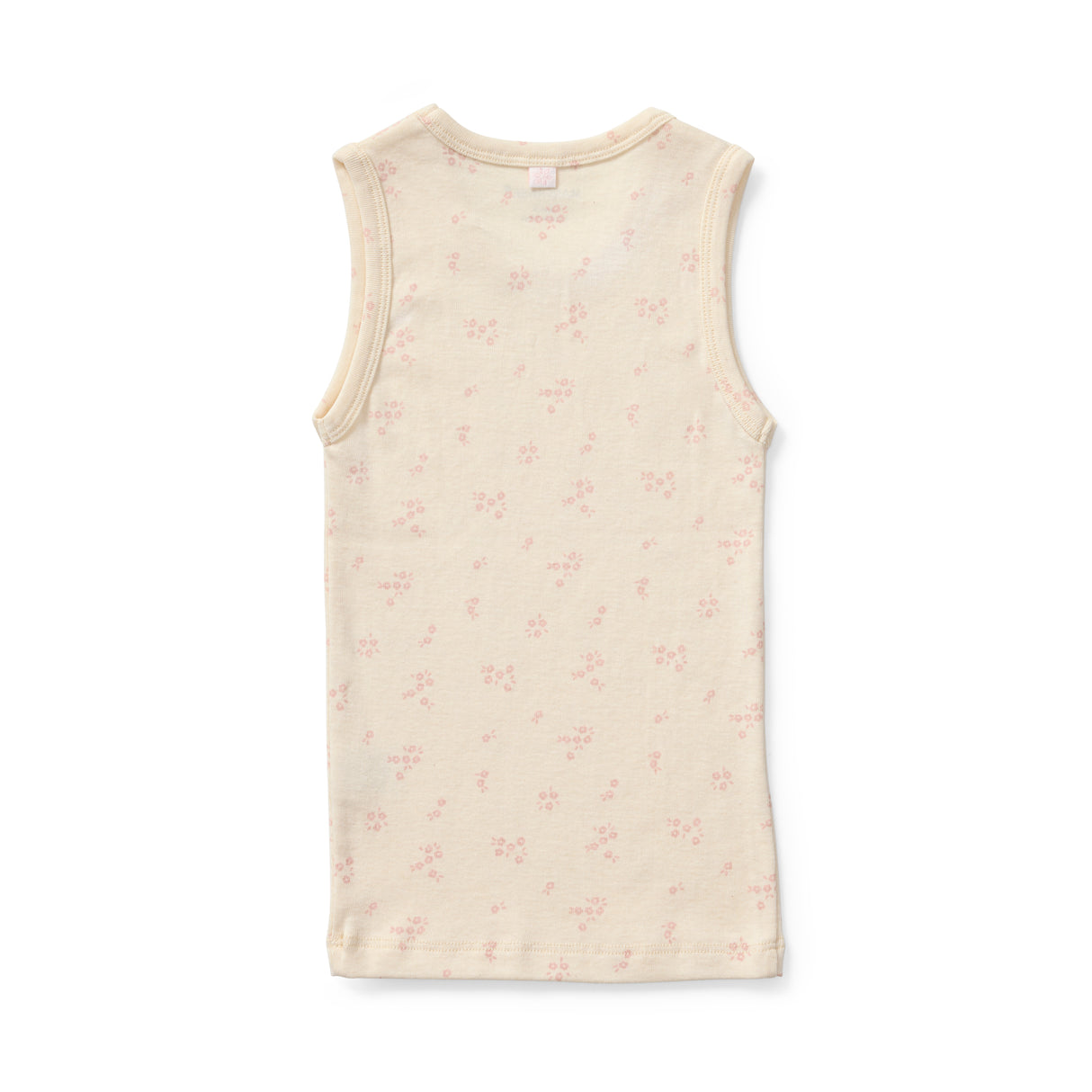 Kids Cotton Wool Floral Print Singlet