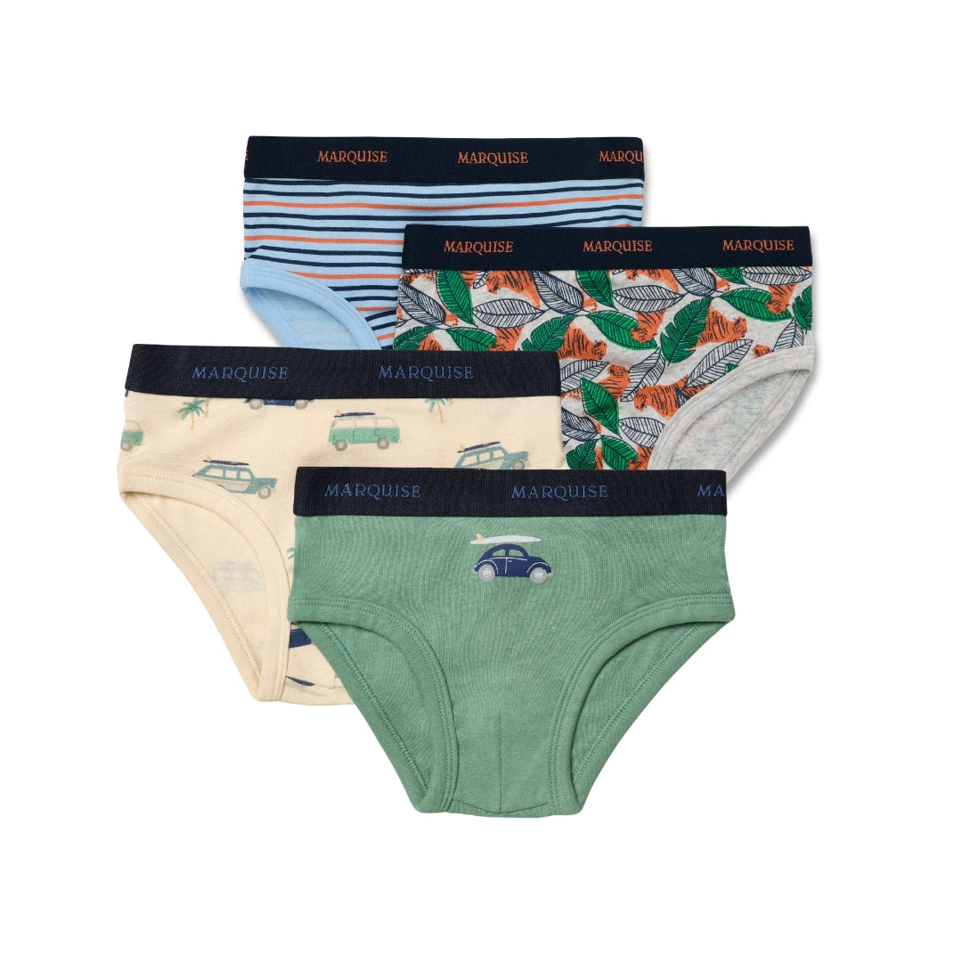 Jungle and Surf Underwear 4 Pack