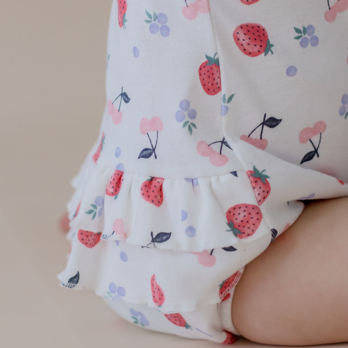 Field of Berries Frill Bodysuit