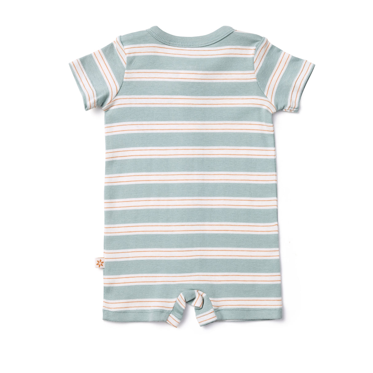 Endless Summer Striped Zip Romper