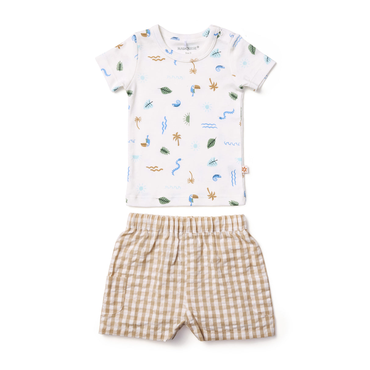 Endless Summer T-Shirt & Woven Shorts Set