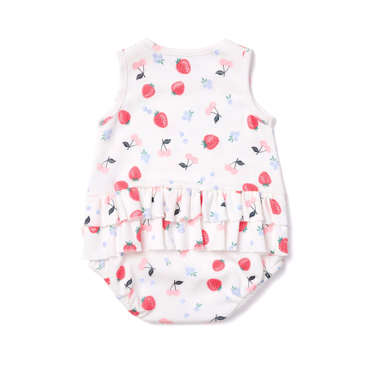 Field of Berries Frill Bodysuit