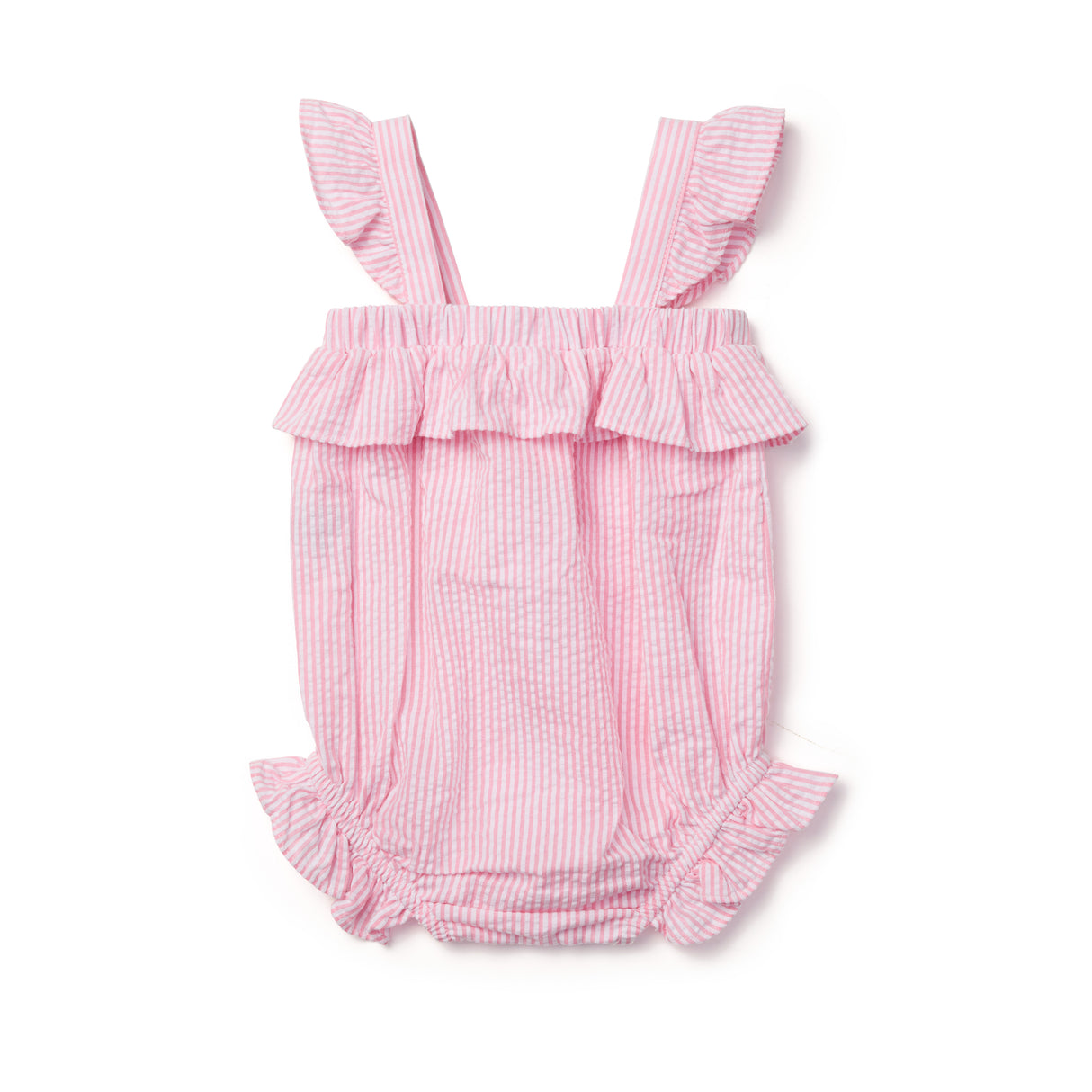 Field of Beries Woven Frill Romper