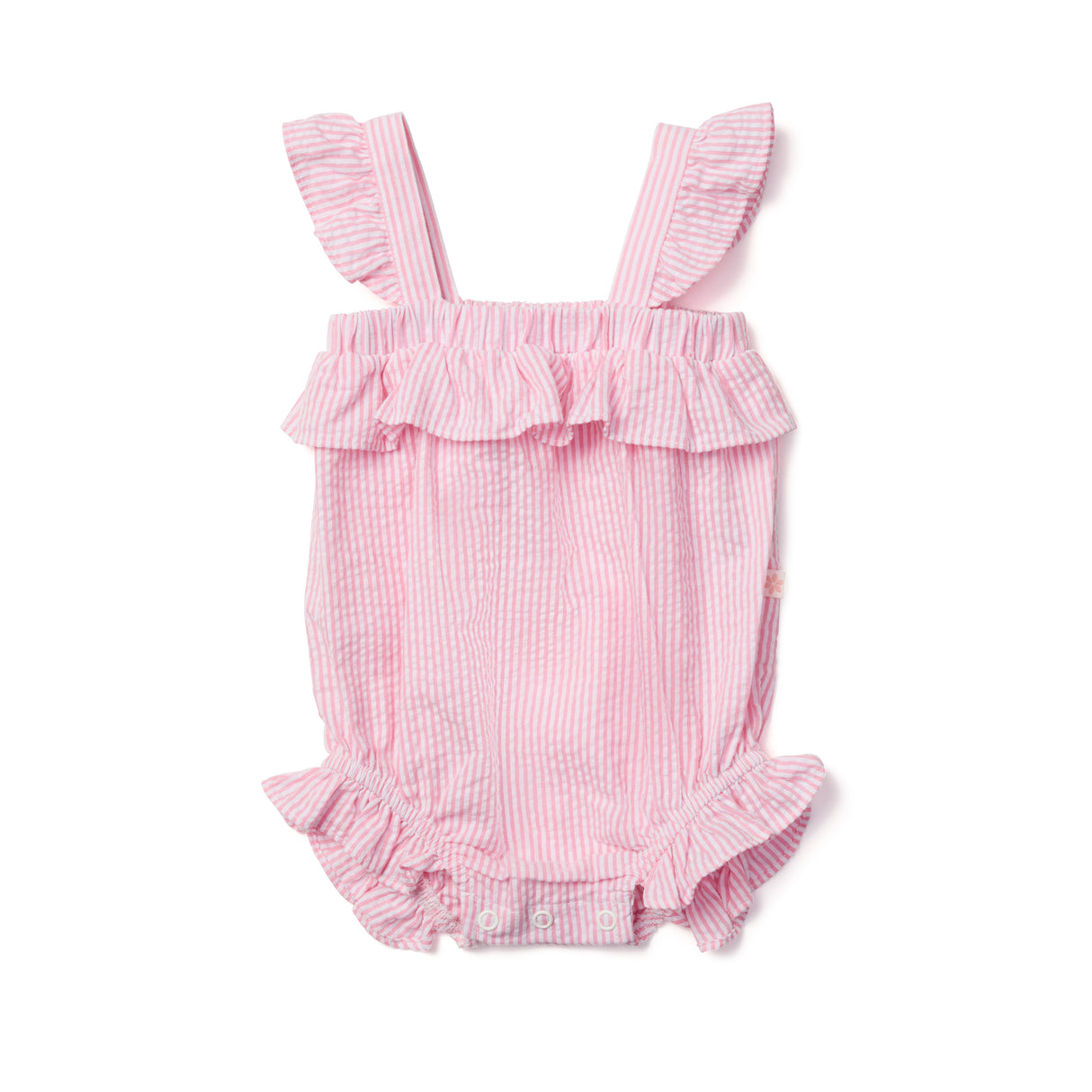 Field of Beries Woven Frill Romper