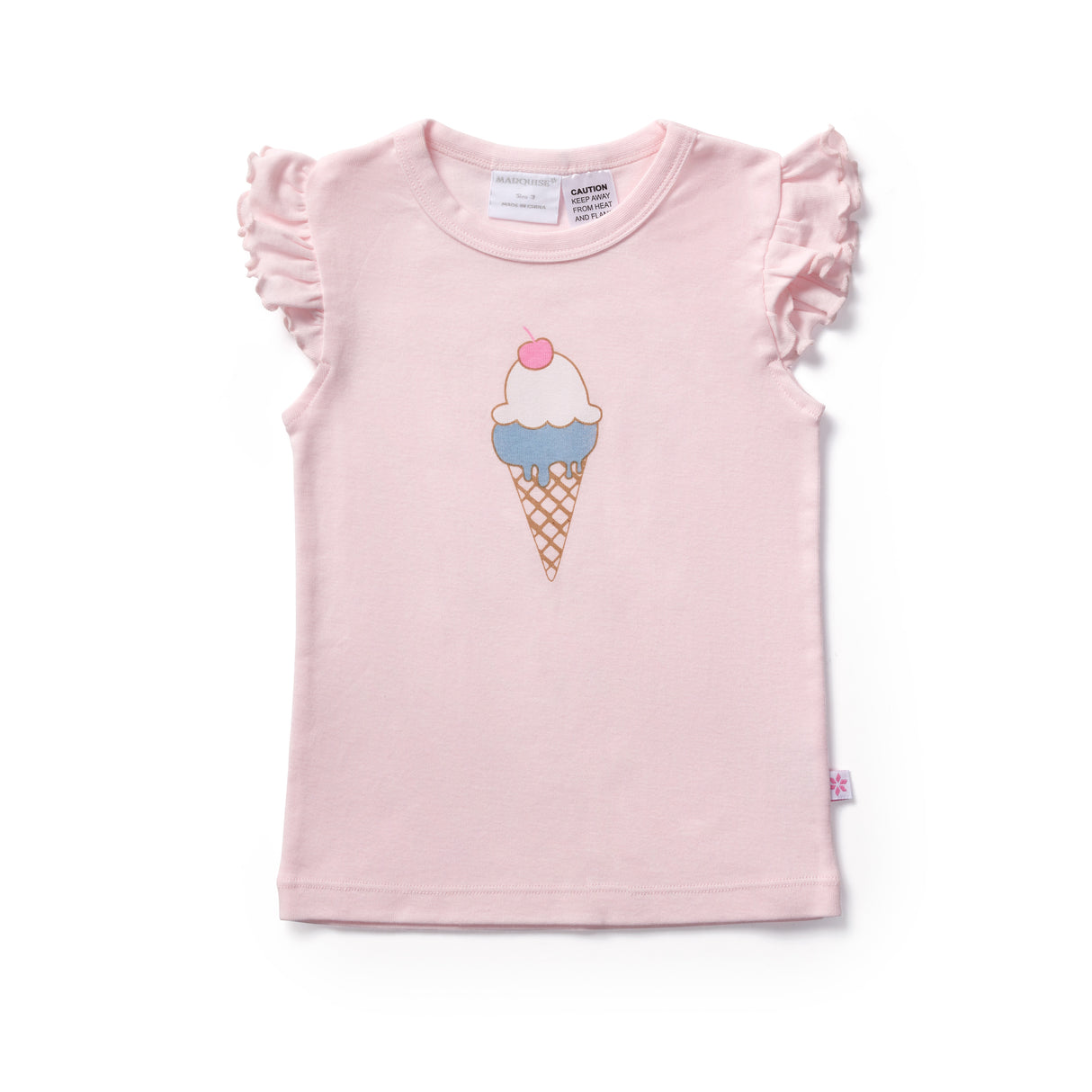 Ice Cream Frill Sleeve Pyjamas