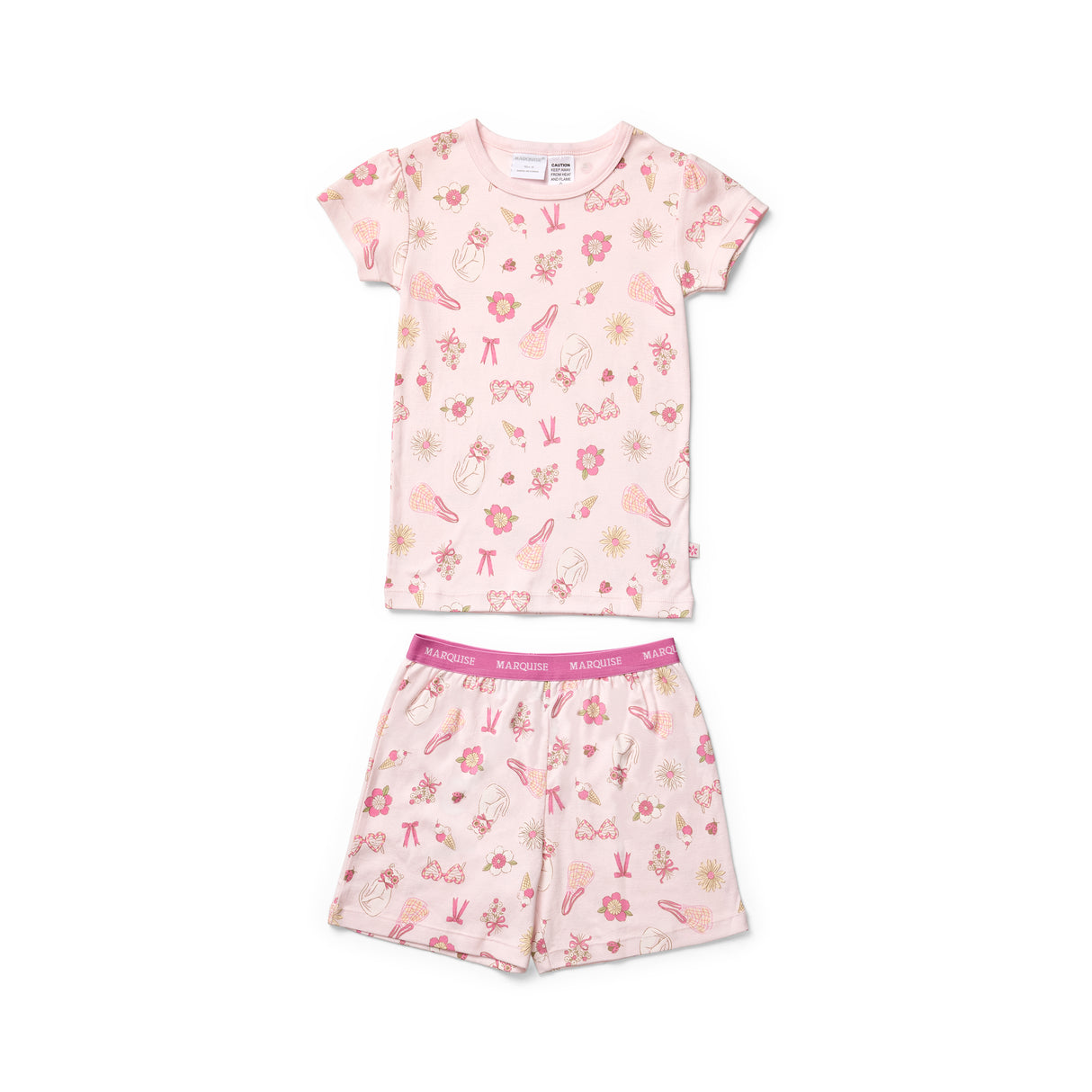 Garden Party Short Sleeve Pyjama Set