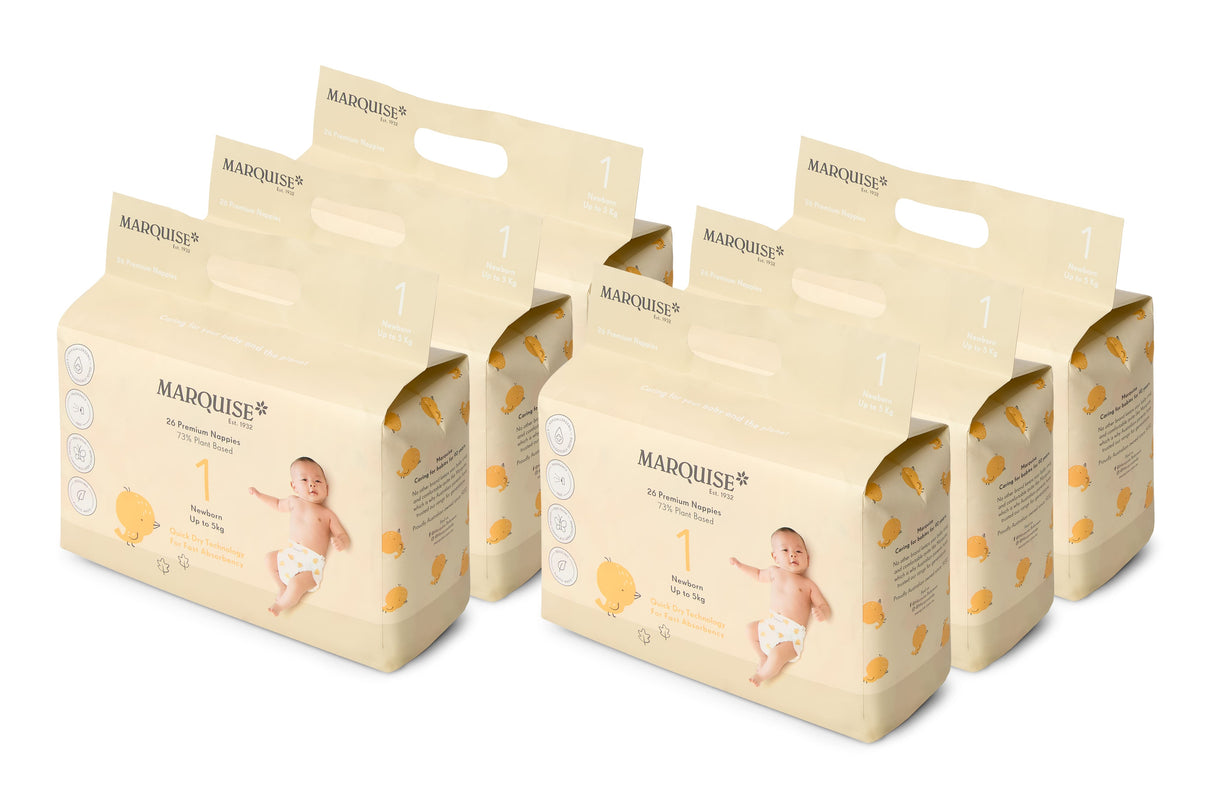 Marquise Hypoallergenic Nappies - 1 Pack