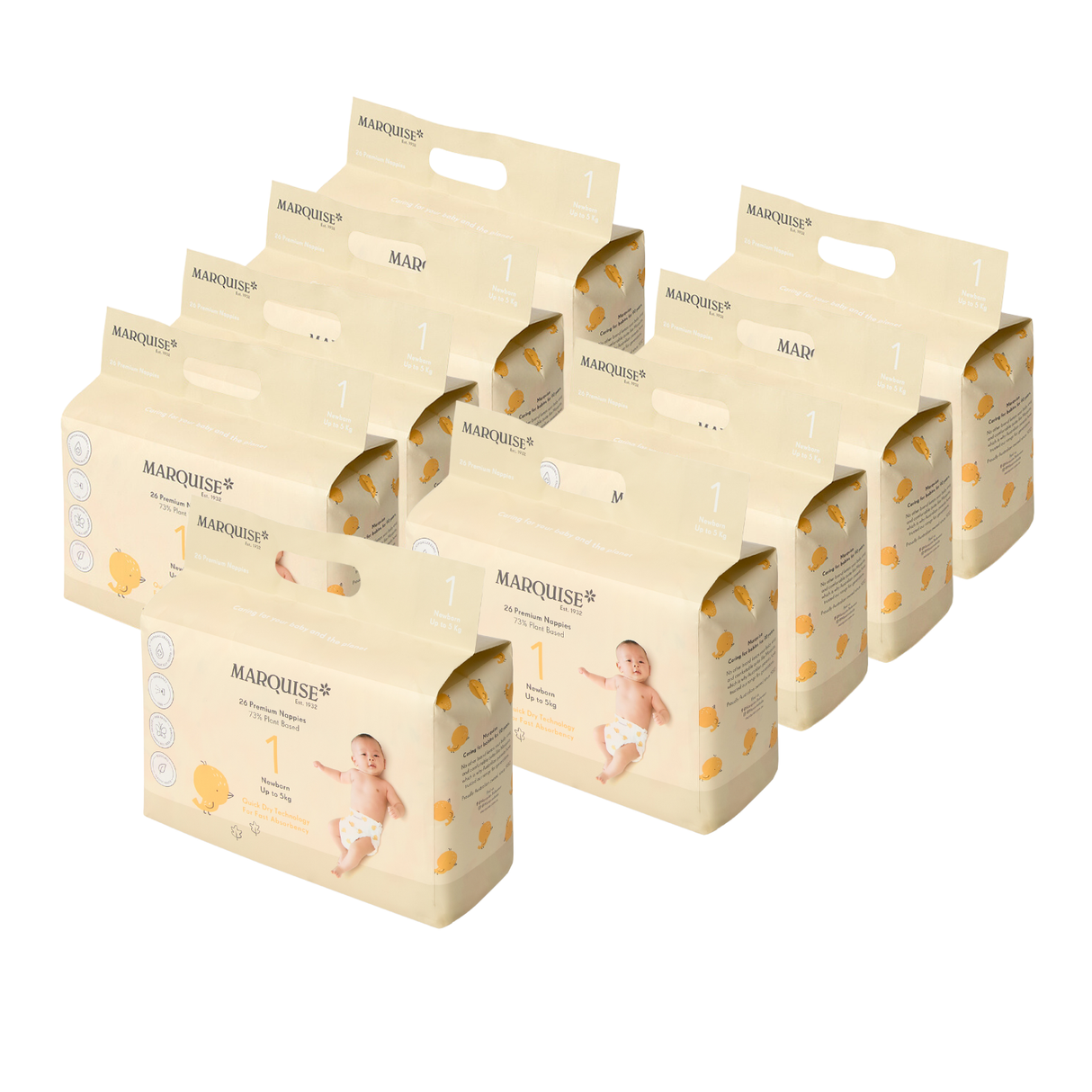 Marquise Hypoallergenic Nappies Subscription