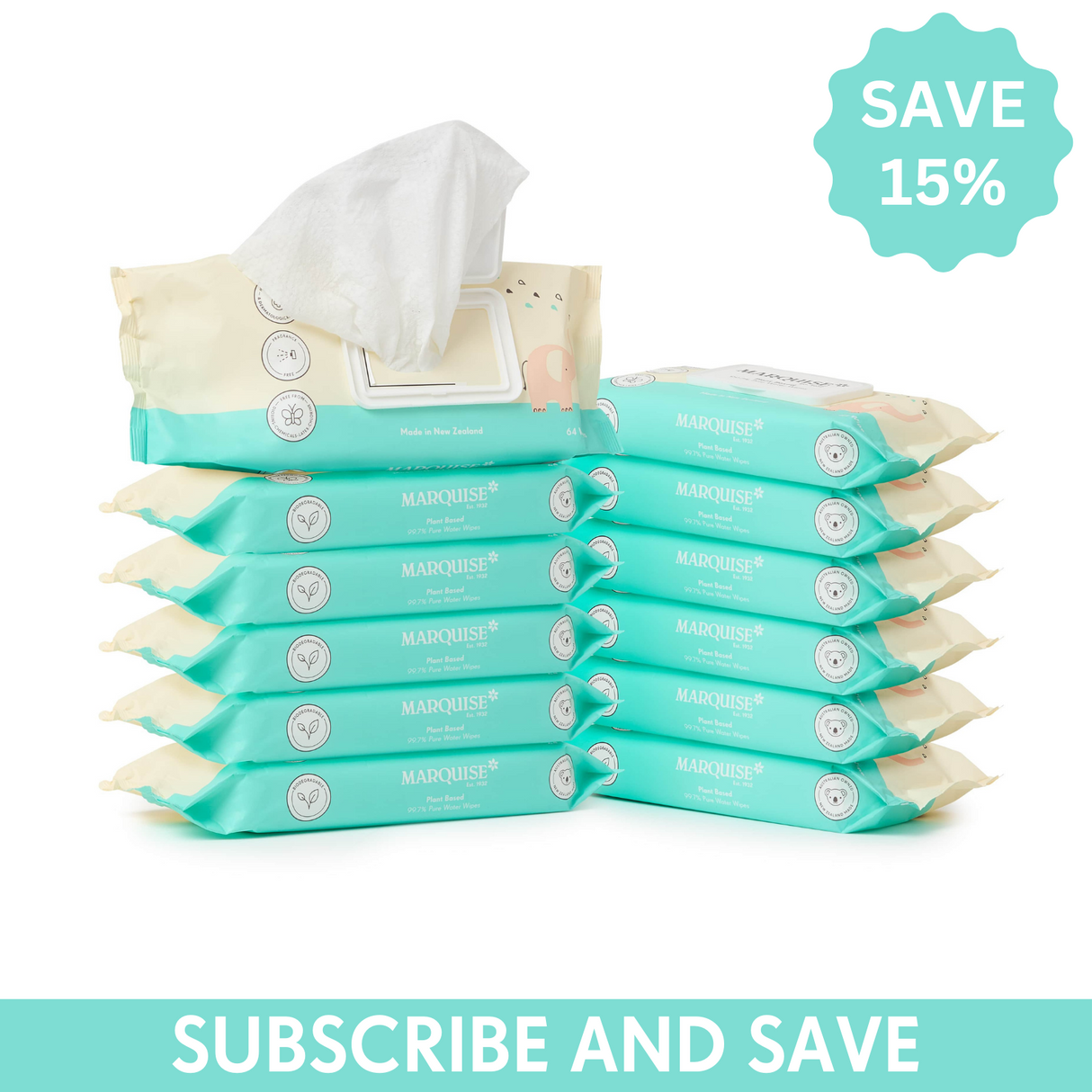 Marquise Eco Water Wipes Subscription