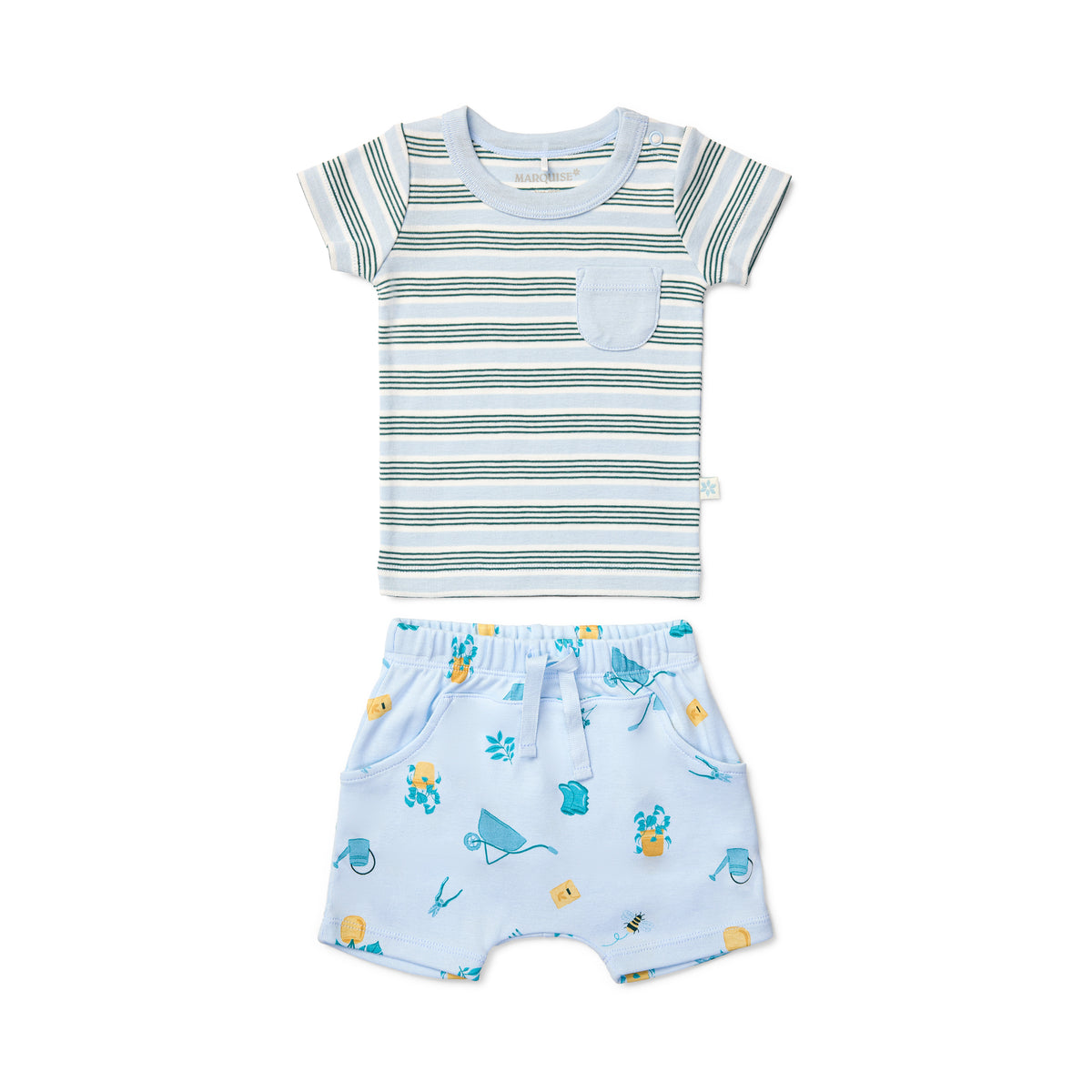 Bert's Backyard Tee & Shorts Set