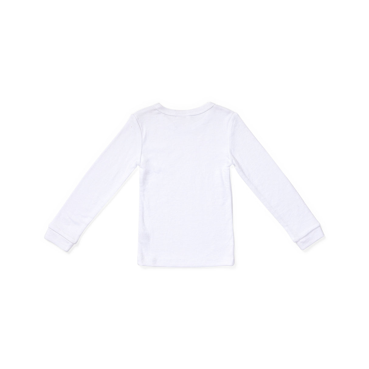 Kids Thermal Long Sleeve Top - White