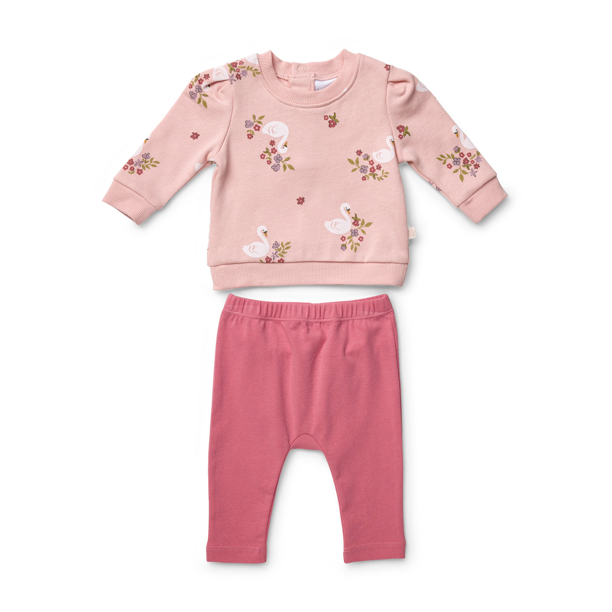 Swan Lake Fleece Jumper & Legging Set
