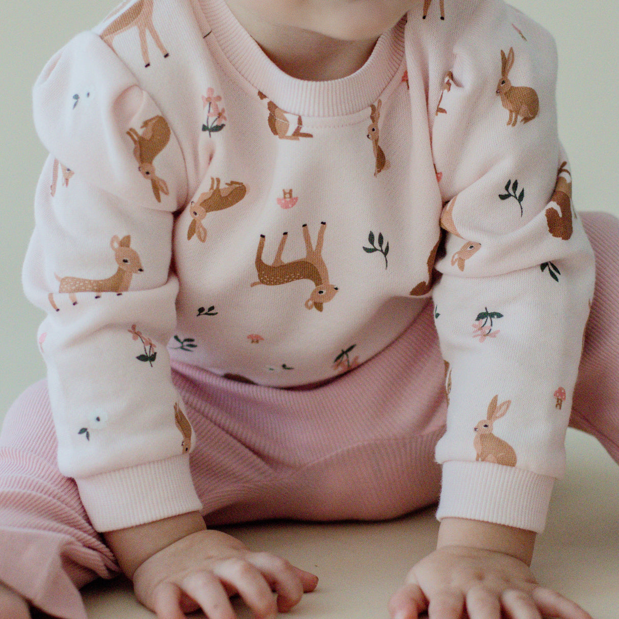 Meadows Fleece Jumper & Rib Legging Set