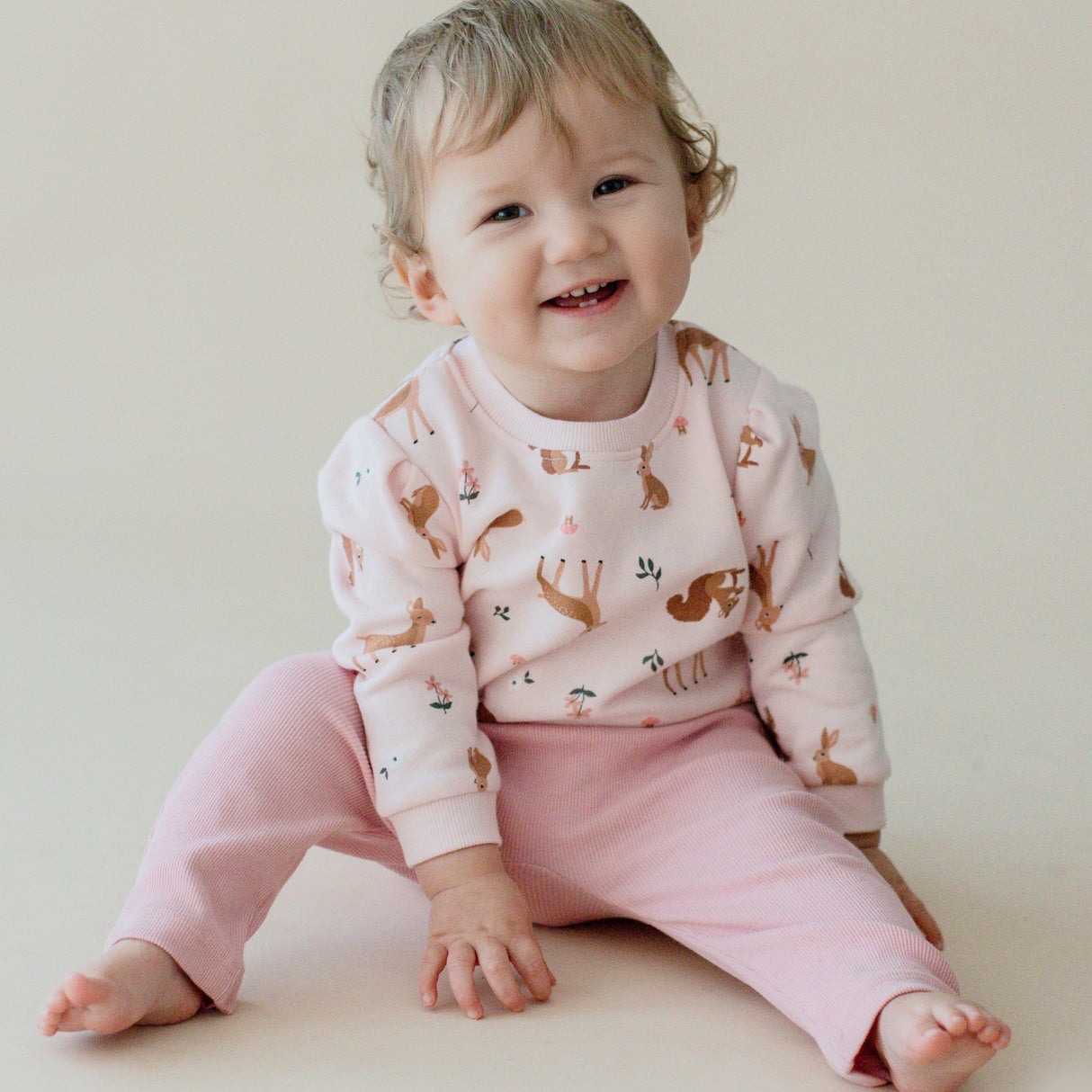 Meadows Fleece Jumper & Rib Legging Set