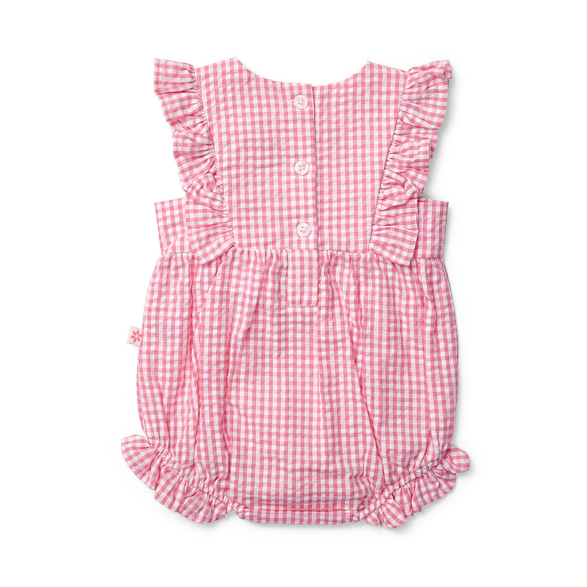 Little Bows Woven Frill Romper