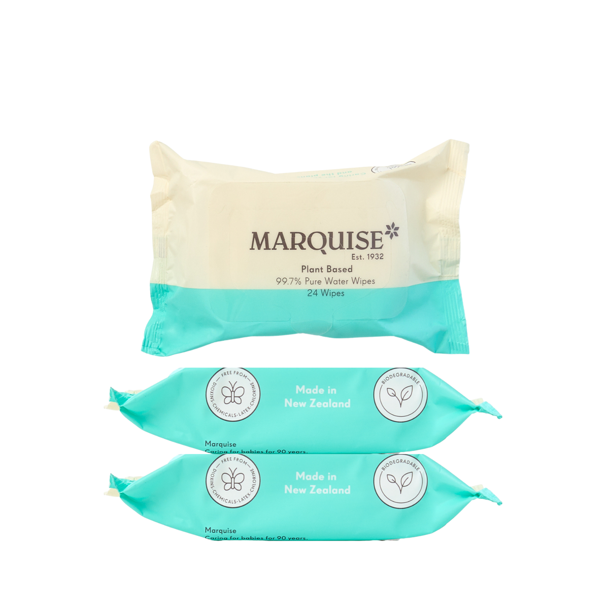 Marquise Eco Travel Water Wipes