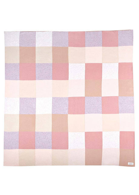 Uimi Frankie Egyptian Cotton Blanket - Antique Rose