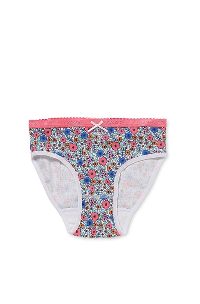 Pink Spot Floral Underwear 2 Pack