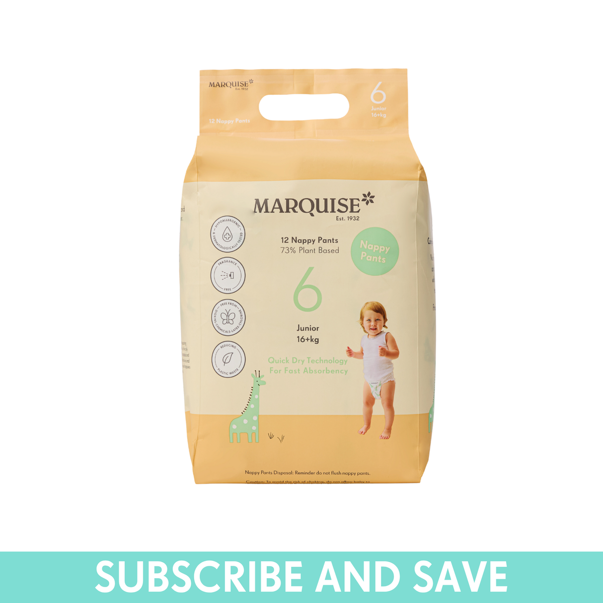 Marquise Hypoallergenic Nappy Pants
