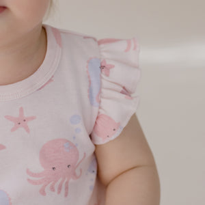 Seascape Top & Woven Bloomer Set