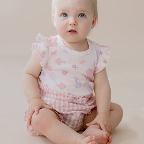 Seascape Top & Woven Bloomer Set
