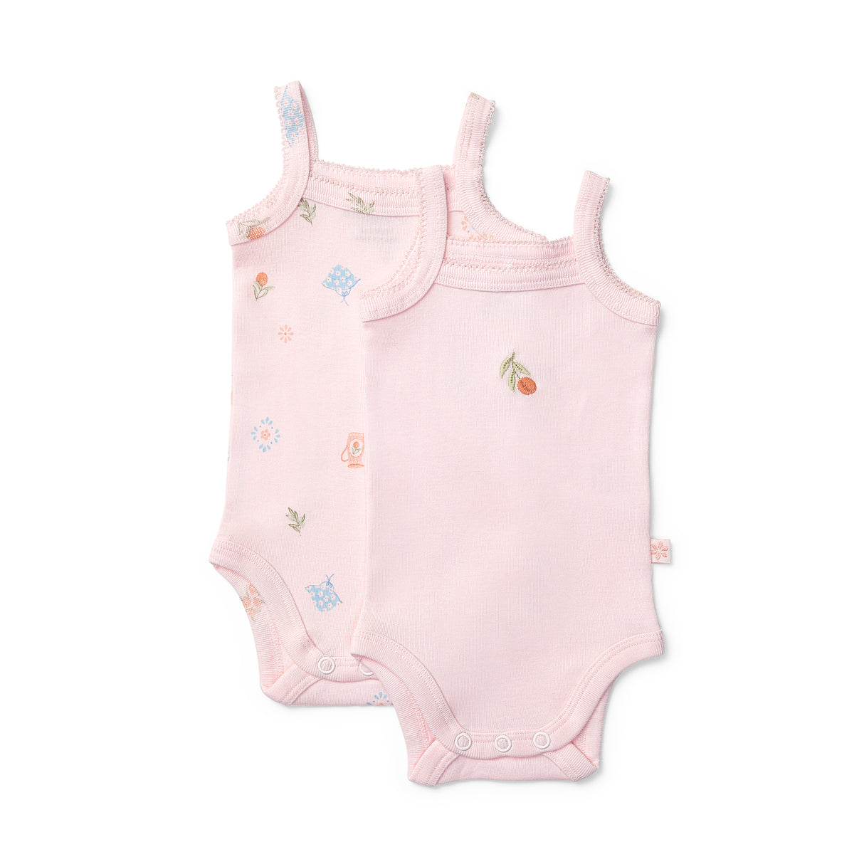 Baby Vacay Strappy Bodysuit 2 Pack