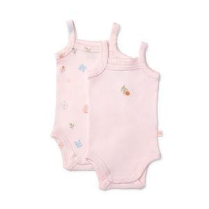 Baby Vacay Strappy Bodysuit 2 Pack