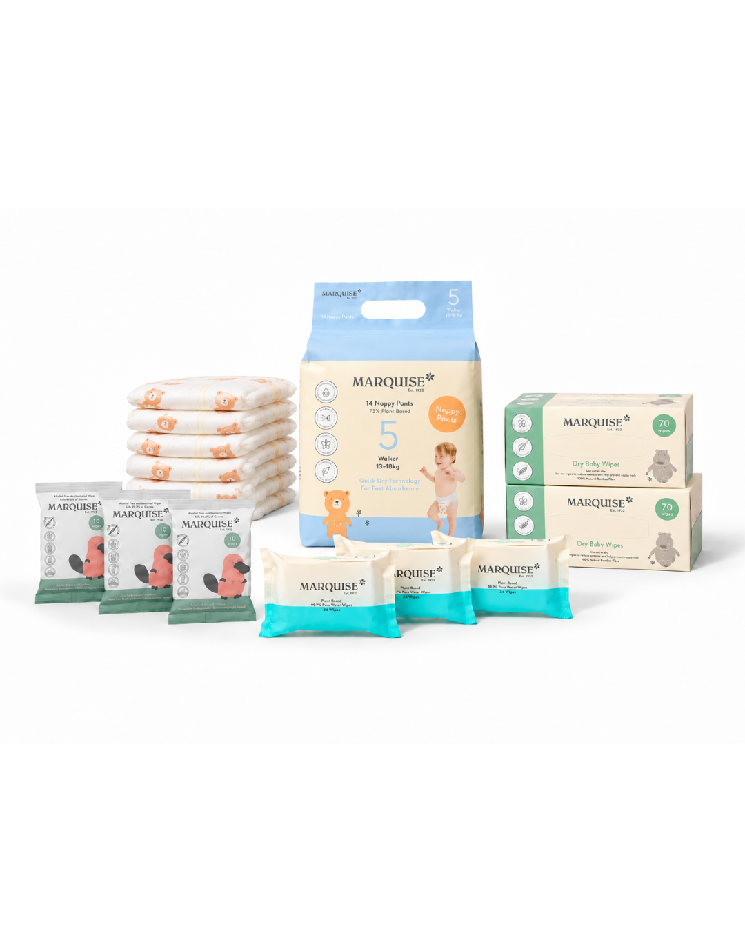 Change & Go Bundle - Size 5 Nappy Pants