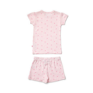 Bows Short Sleeve Pyjama Set